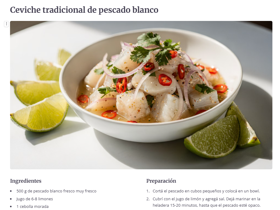 Alimentación Real, Saludable y Casera