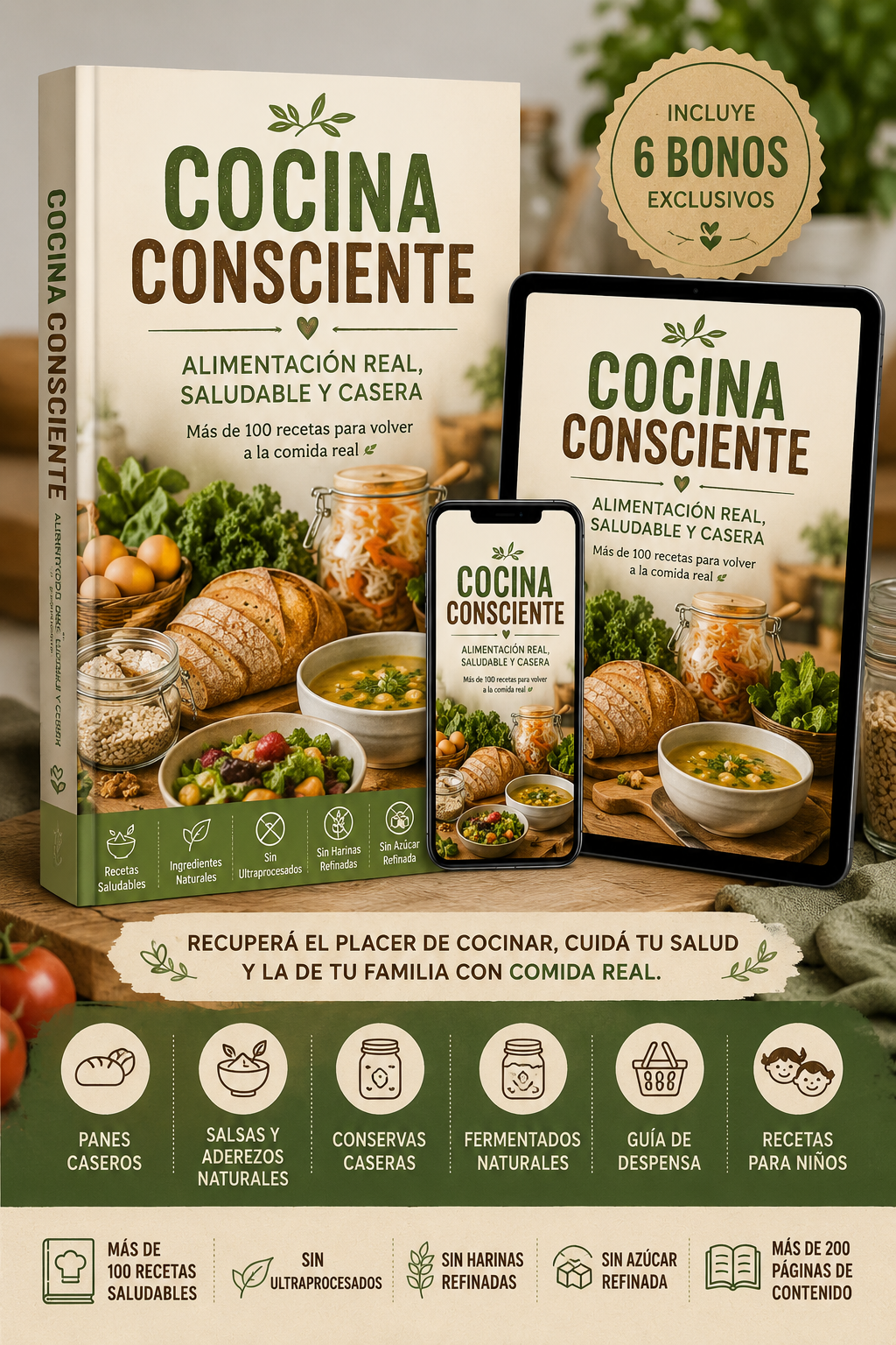 Alimentación Real, Saludable y Casera